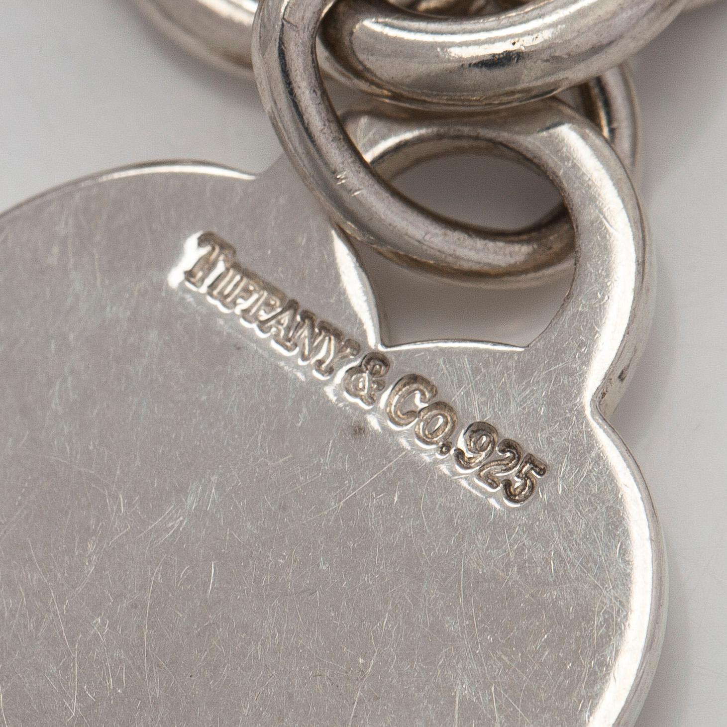 Tiffany & Co, collier, "Heart Tag Toggle", sterling silver.