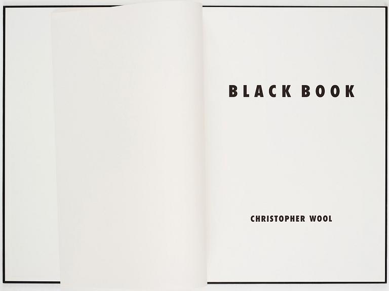 Christopher Wool, "Black Book".