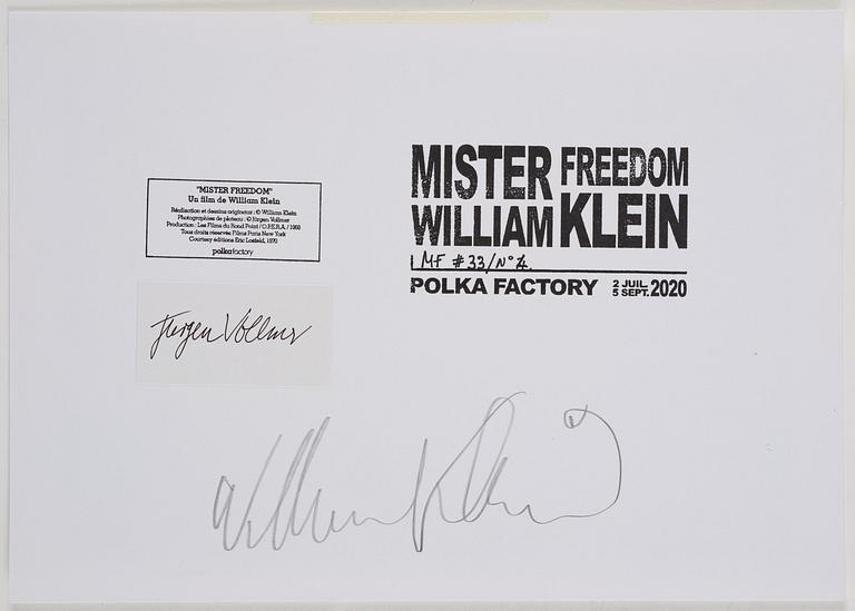 William Klein, ”Mister Freedom koffert - full set edition”, 2020.