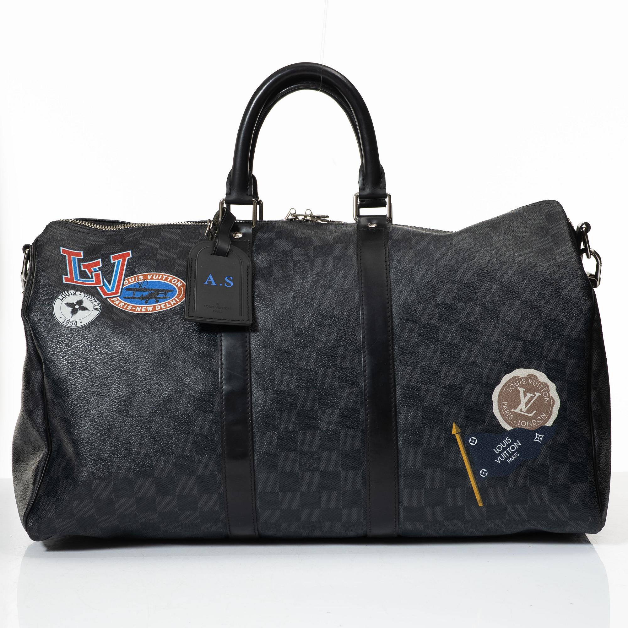 Louis Vuitton, weekendbag, "KeepAll 45  Limited Ed League", 2018.