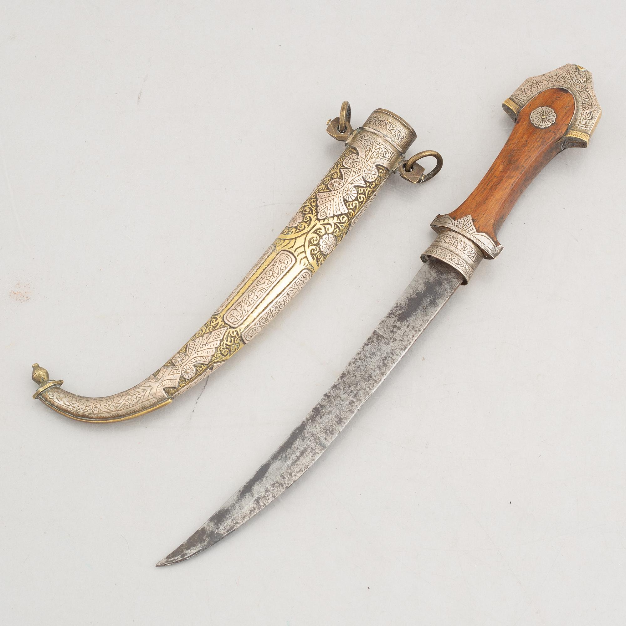 A lot of three Jambyias, Morocco, 20th century.