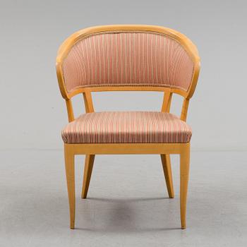 An armchaire by Carl Malmsten, "Jonas love", second half of the 20th century.