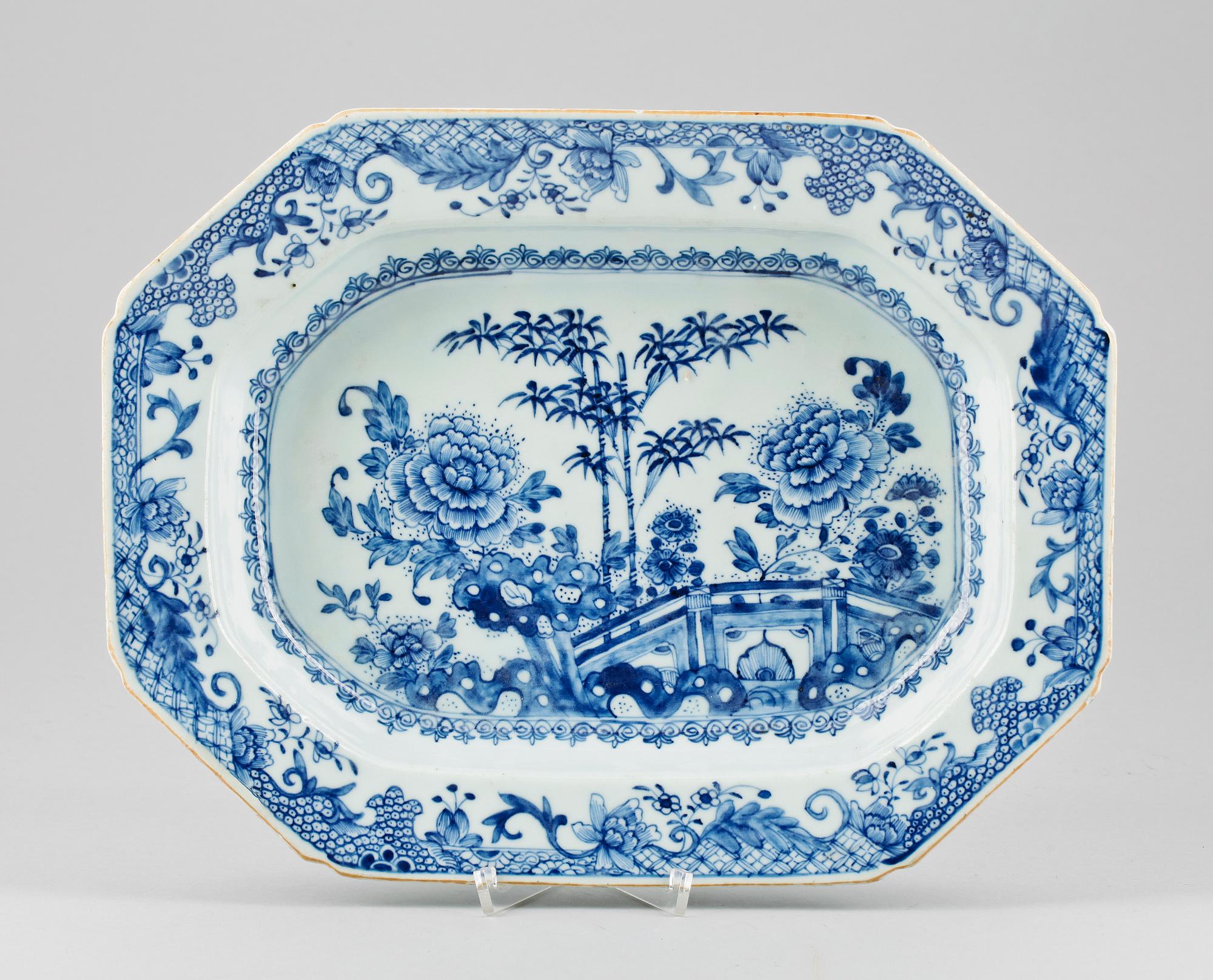 TERRINFAT, porslin, Qianlong, Kina 1700-slut,