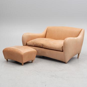 Matthew Hilton, sofa and ottoman, "Balzac", SCP, England, circa 2000.