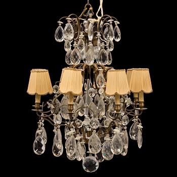 A first half of the 20th cnetury rococo style chandelier.