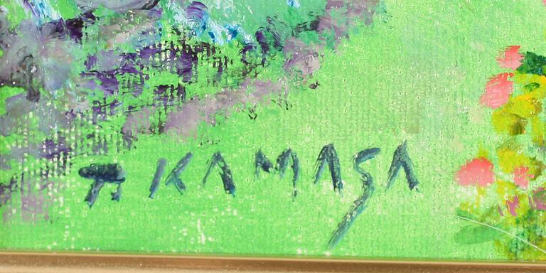 TADEUSZ KAMASA, olja på duk, signerad.