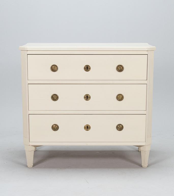 Byrå, "Medevi", gustaviansk stil, Ikeas 1700-tals serie, 1900-talets slut.