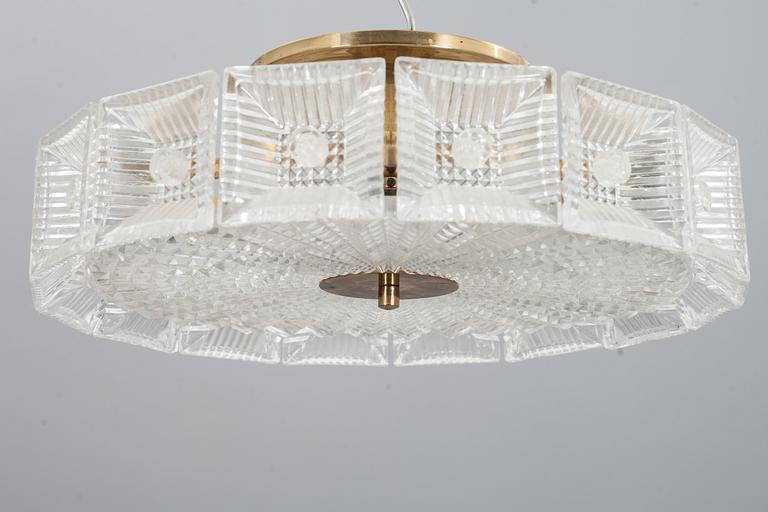 TAKLAMPA. Carl Fagerlund, Orrefors, 1900-talets andra hälft.