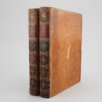 The 4th edition of Coxe’s Voyage en Pologne, Russie, Suède, Dannemarc, 1786 (2 vol).