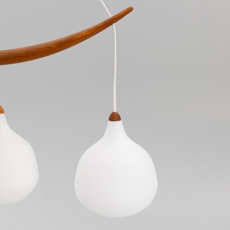 Uno & Östen Kristiansson, ceiling lamp, model no. 512 'Bananen', Luxus, 1950s/60s.