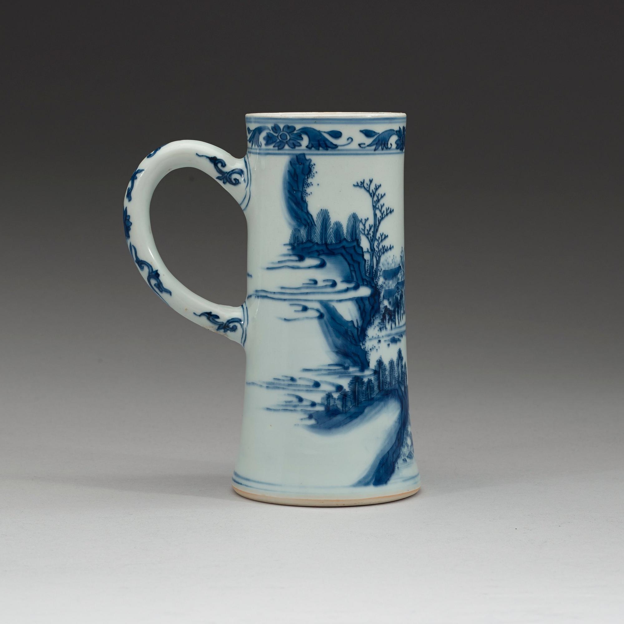 STOP porslin, Qing dynastin Kangxi (1662-1722). Tidigt 1700-tal.
