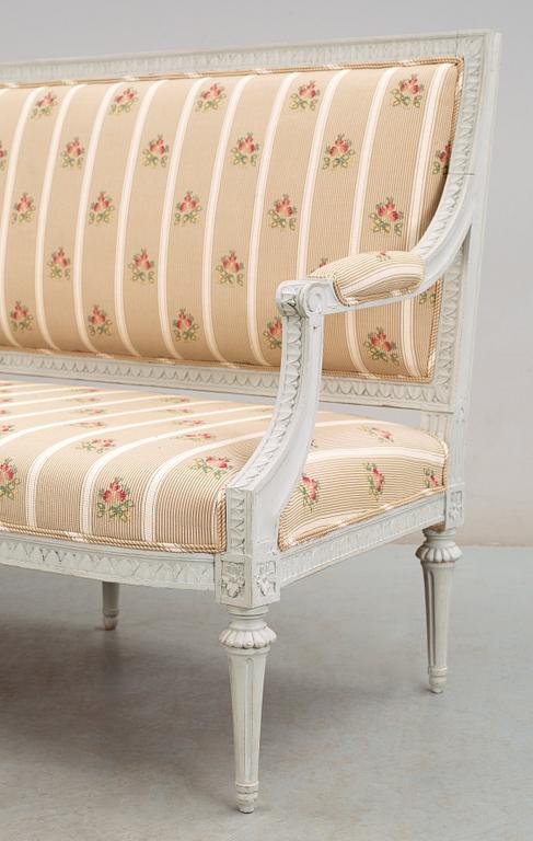 A Gustavian sofa by J. Lindgren.