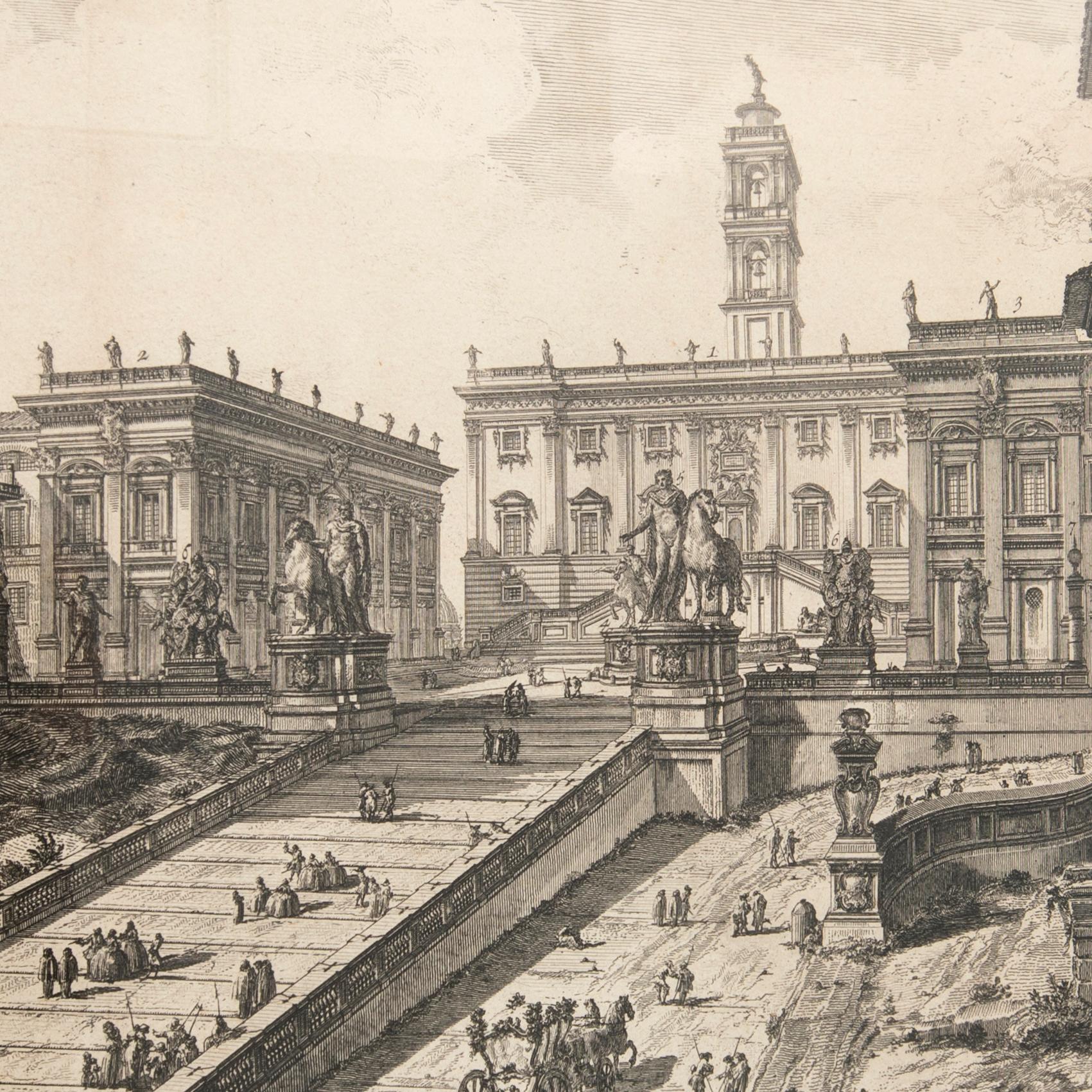 Giovanni Battista Piranesi, etsning.