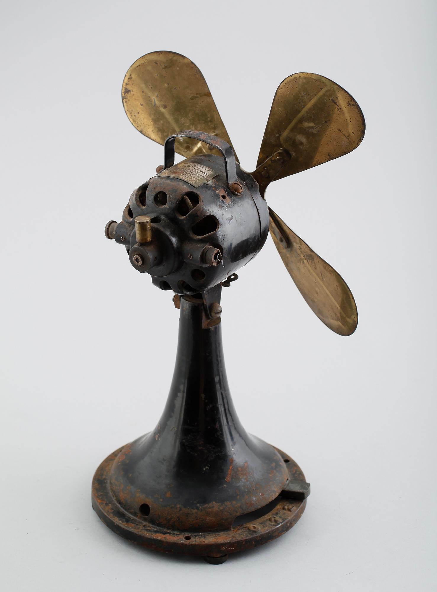 BORDSFLÄKT, industrimodell, EMI, Utrecht, Holland, DJ Stork, Stockholm, 1920/30-tal.