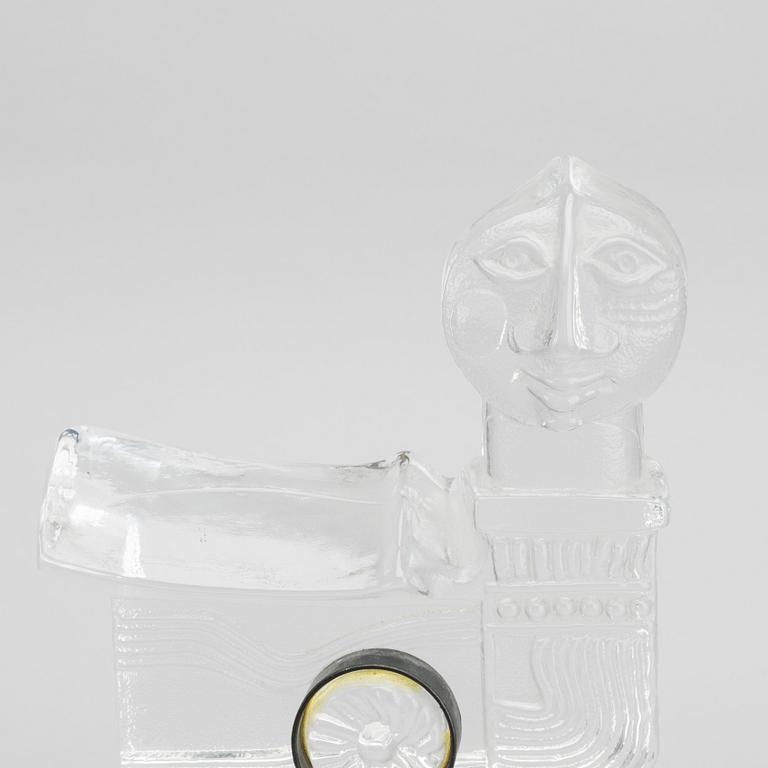 BERTIL VALLIEN, skulptur glas, Boda Åfors bruk.