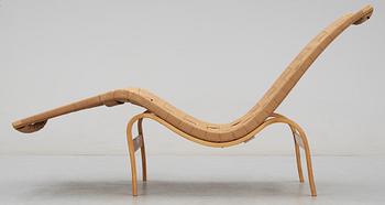 A Bruno Mathsson reclining chair, produced by Karl Mathsson in 1940's.