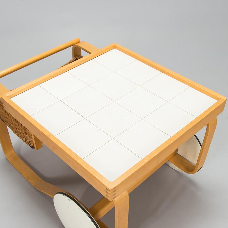 Alvar Aalto, a 1970's '900' tea trolley for Artek.