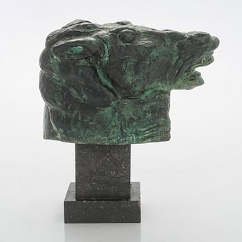 Carl Milles, Hevosen pää.