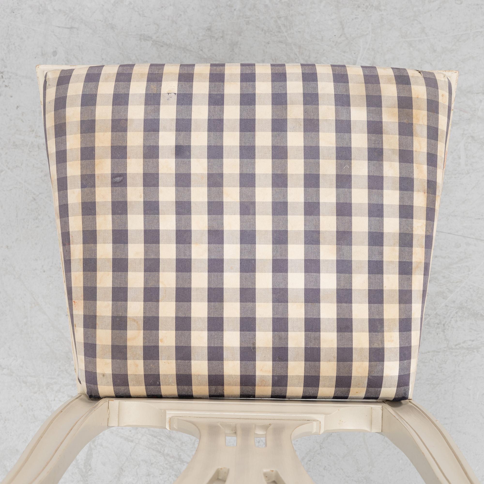 Six Gustavian style 'Fresta' chairs, IKEA, 1990's.