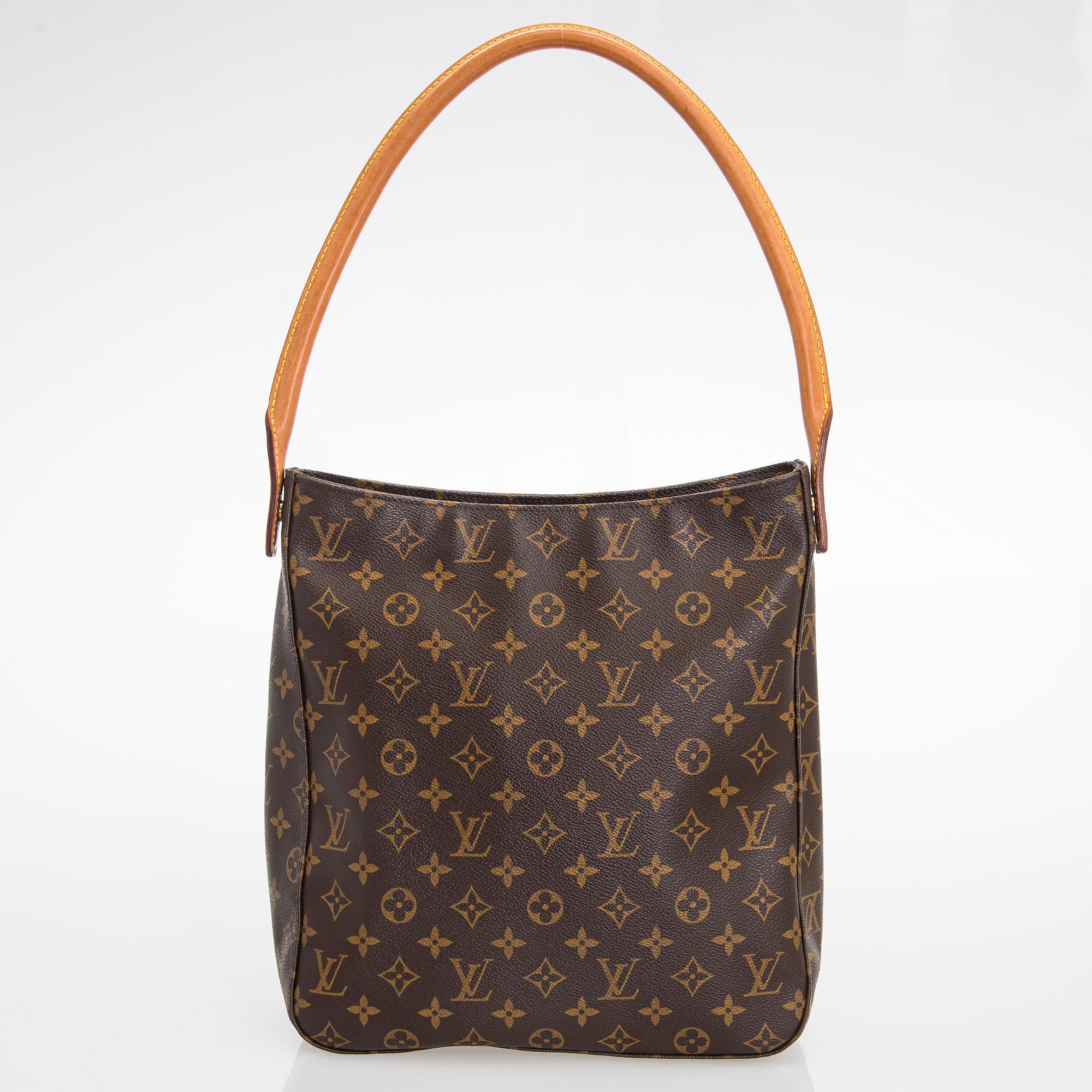 Louis Vuitton, a Monogram Canvas 'Looping GM' bag.