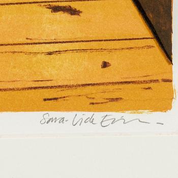 SARA-VIDE ERICSON, färglitografi, signerad 67/80.