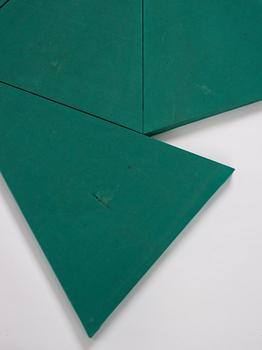 Alek O, streched cotton fabric from a reused parasol, 2011.