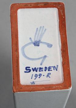 PARTI KERAMIK, 3 delar. Bl a "Karneval", Stig Lindberg, Studio Gustavsberg. 1900-tal.