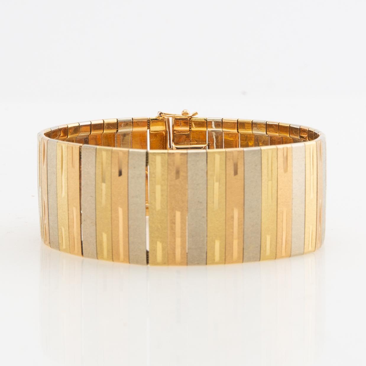 Bracelet, 18K gold, Austria.