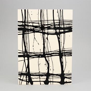 Robert Lucander, acrylic on plexiglass, signed and dated Berlin, 1997.