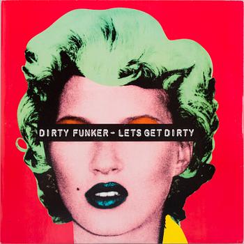 BANKSY, efter, "Dirty funker - Lets get dirty, 2012 - 13, offsettryck på vinylomslag.