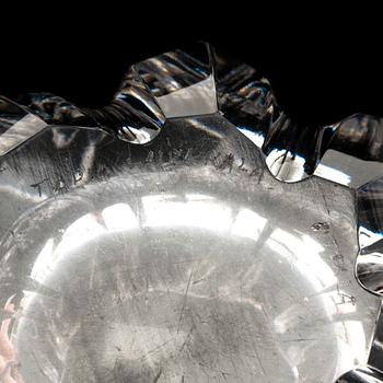 A Tapio Wirkkala glass vase model 3272, signed Tapio Wirkkala Iittala.