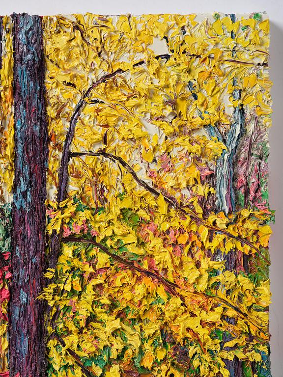 Robert Terry, "Pink + Yellow Trees".