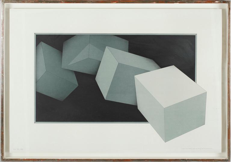 LENNART NYSTRÖM, färglitografi, signerad, numrerad EA 12/15.