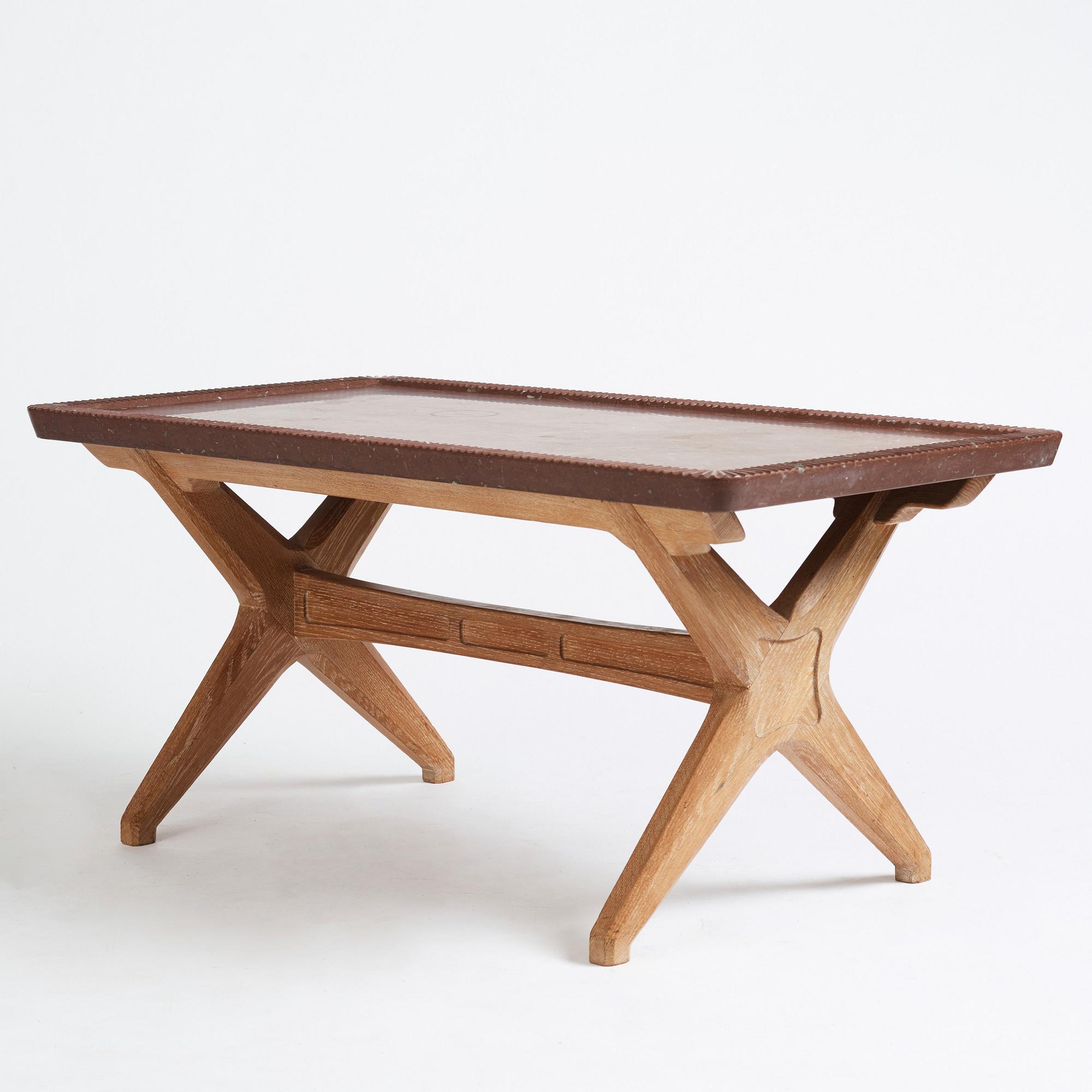 Nordiska Kompaniet, soffbord, "NK Hantverk", Swedish Modern 1947.