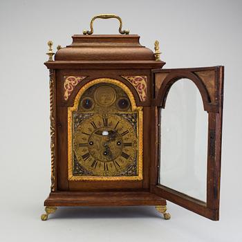 A baroque mantel clock by Antoni Brach Vienna Austria from the first half of the 18th century.