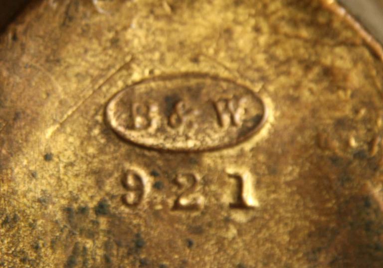 BORDSUR, Jugendstil, 1900-talets andra hälft.