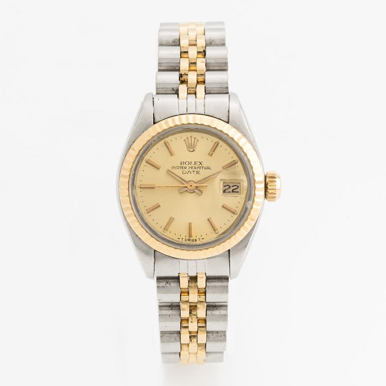 Rolex, Oyster Perpetual, Date, armbandsur, 26 mm.