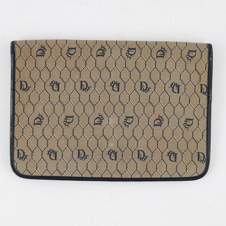 Christian Dior, väskor, 2 st samt ett skärp. Vintage.