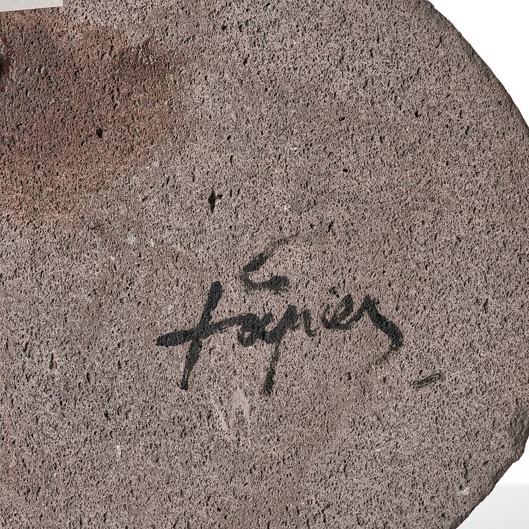 Antoni Tàpies, "Signe gris".