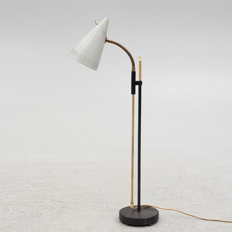 A 1950's/60's floor lamp, Falkenbergs Belysning, Sweden.