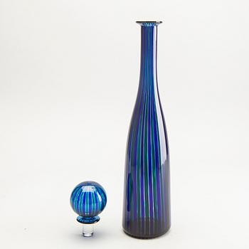 Gio Ponti, Carafe with stopper, for Venini.