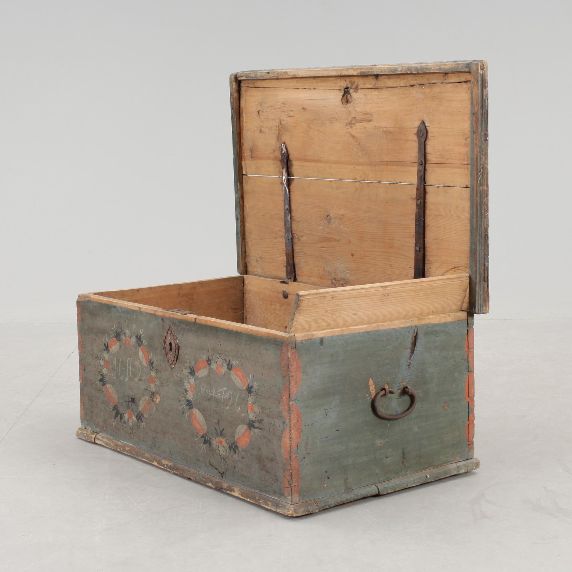 KISTA, allmoge, Hälsingland, enligt uppgift från Färila,  bär datering 1796.