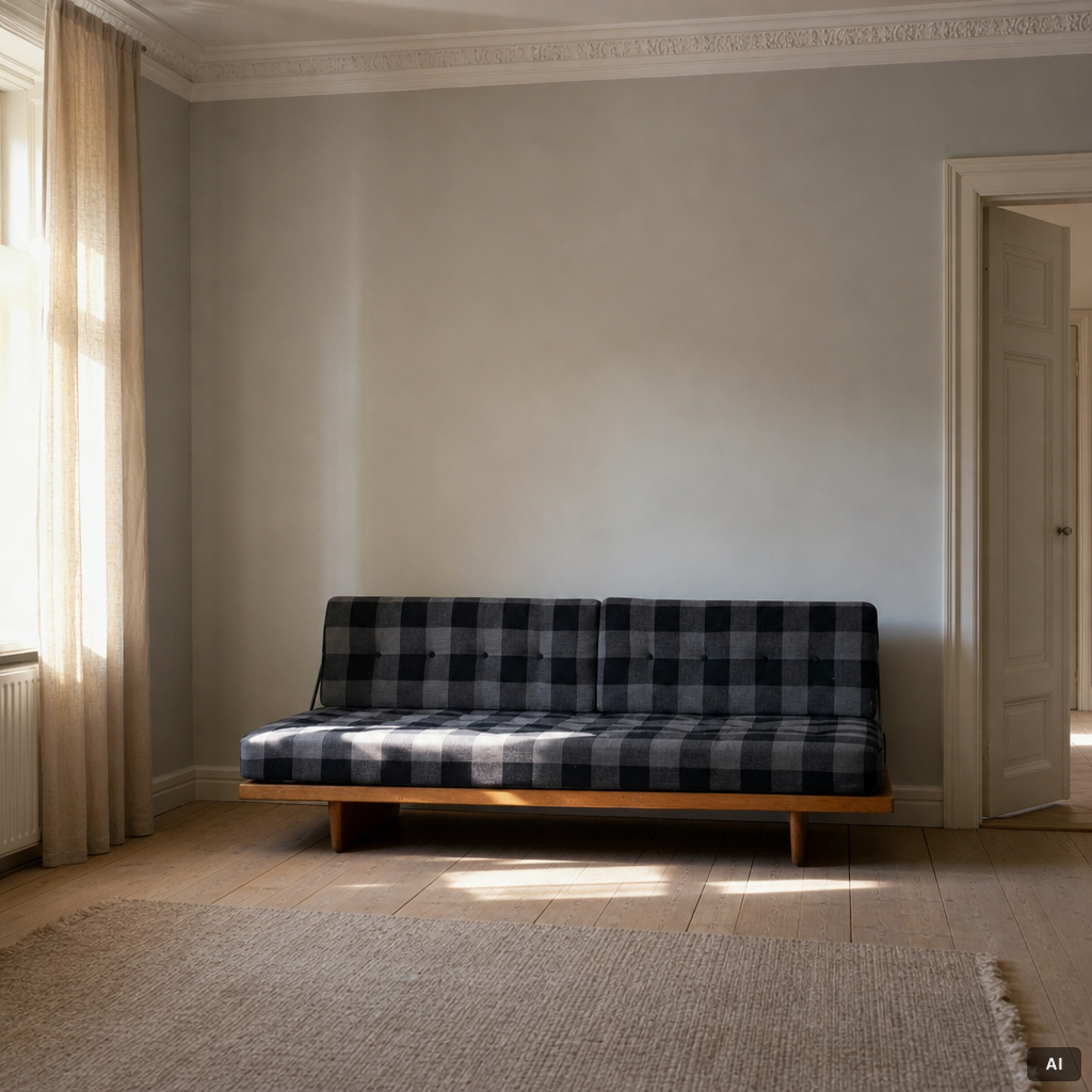 Børge Mogensen, a daybed, model "AG 192", Fredericia Stolefabrik, Denmark, second half of the 20th century.