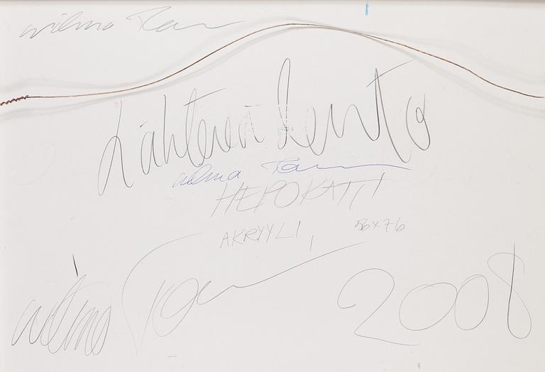 Wilma Touru, 'Hepokatti - Lähtevä lento'.