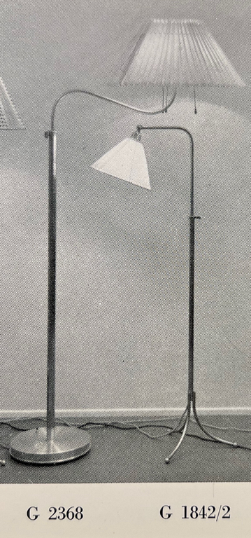 Josef Frank, golvlampa, Firma Svenskt Tenn, 1900-talets mitt.