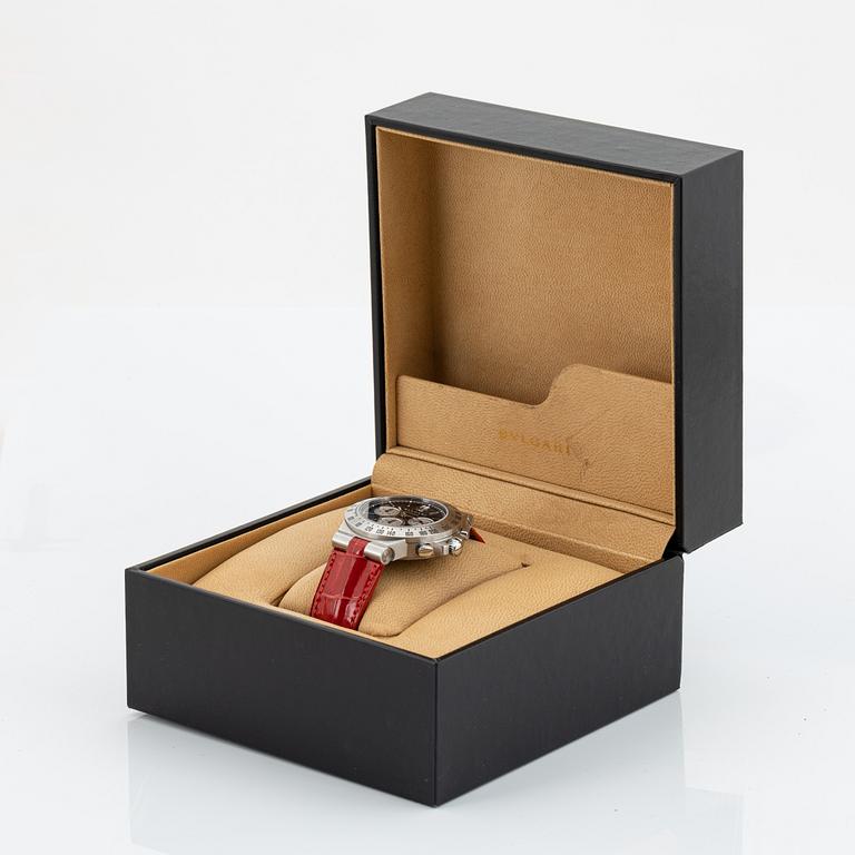 Bulgari, Diagono Chronograph, wristwatch, 40 mm.