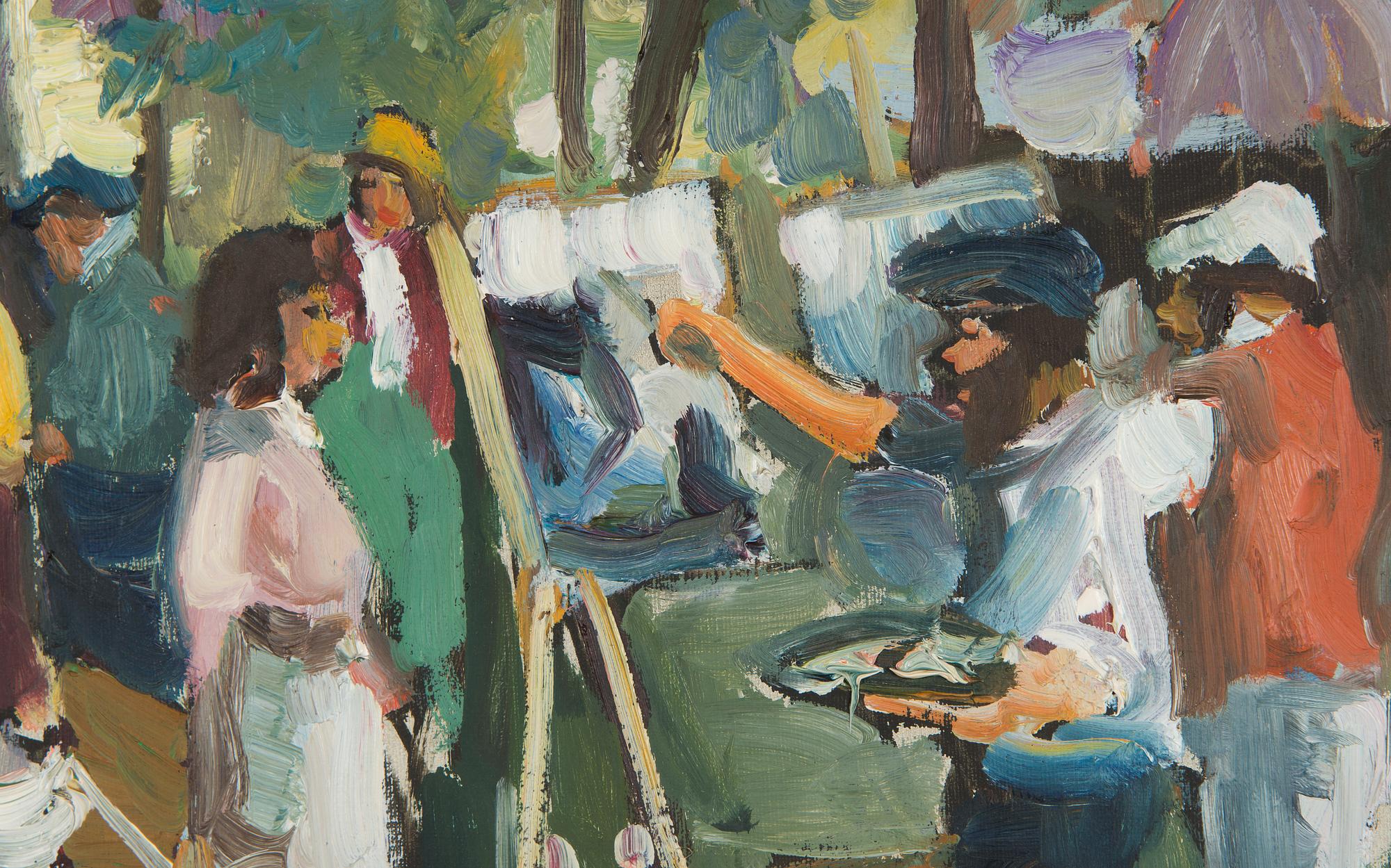 Orvo Raatikainen, Market Scene.