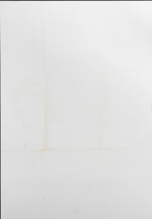 a vintage movie poster, 'Döden i Venedig (Morte a Venezia)', 1971.