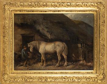 George Garrard, attributed to. Boy with horse.