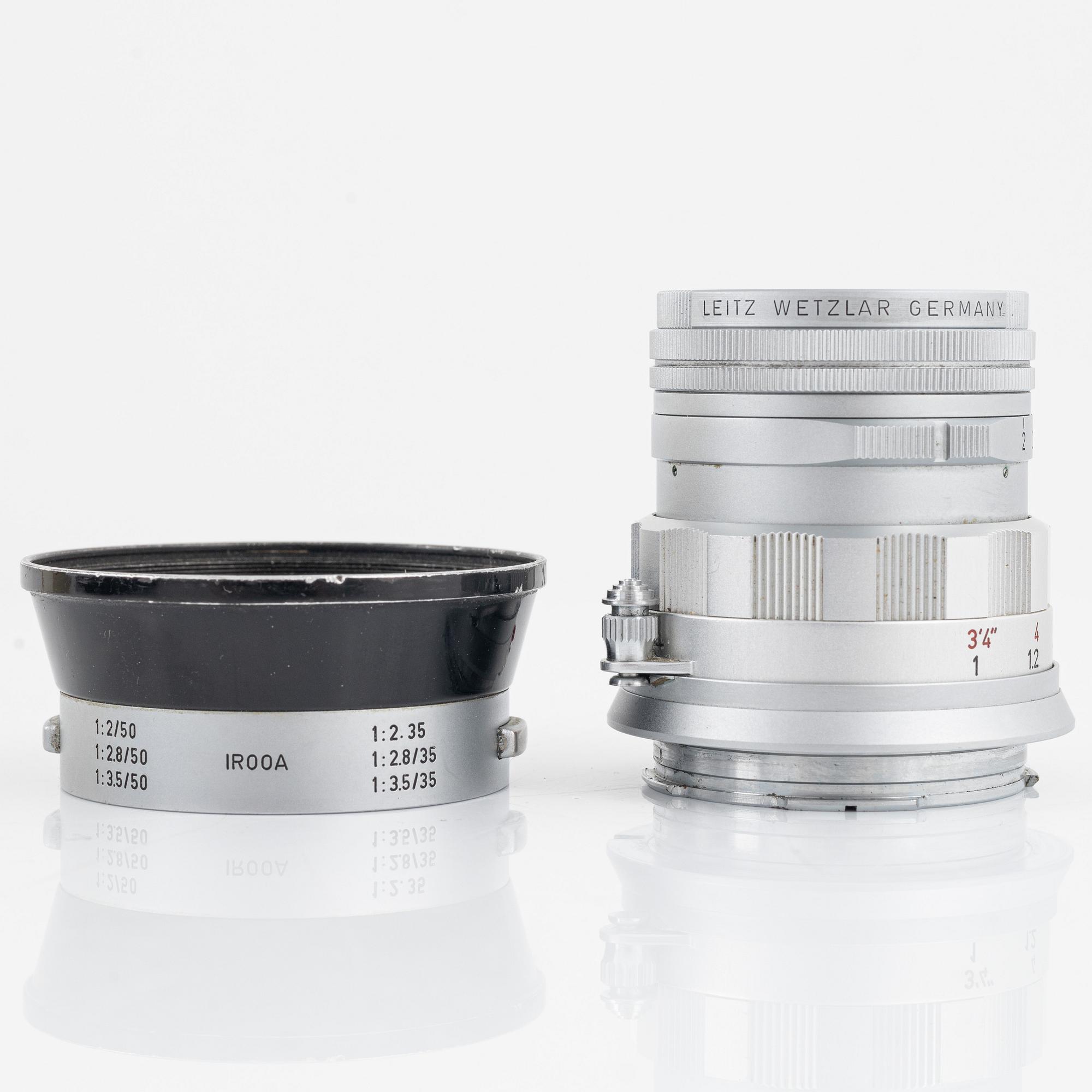 Leica M2, no. 1069931, 1963.